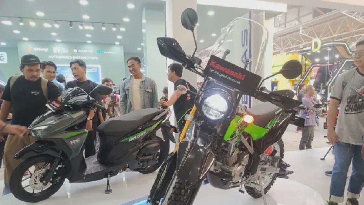 Kawasaki Luncurkan Tiga Motor Baru di Jakarta Fair 2026
