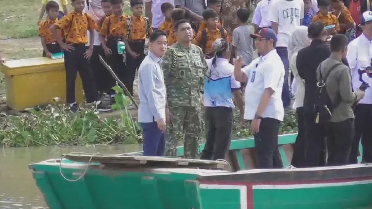 Wakil Presiden Gibran Tinjau Jembatan Way Bungur, Janji Rampung Akhir Juli