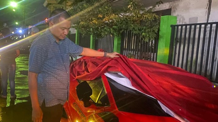 Penampakan Lamborghini Bos Tambang Tersangka Kejagung Saat Ditemukan di Gang