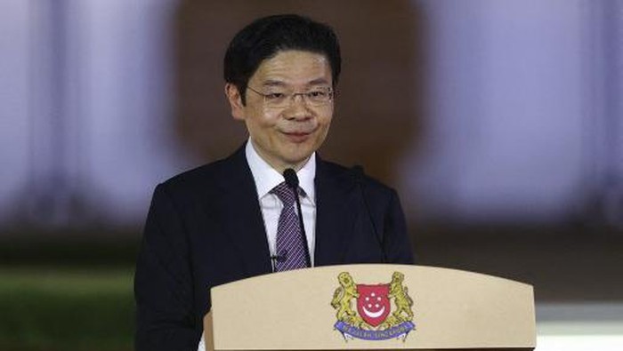 PM Singapura Lawrence Wong Mendarat di Jakarta, Disambut Langsung Menlu Sugiono