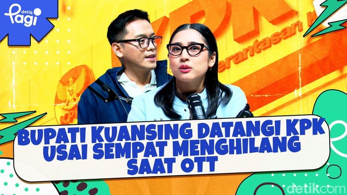 Bupati Kuansing dan Sekda Akhirnya Menyerahkan Diri ke KPK usai Sempat Menghilang