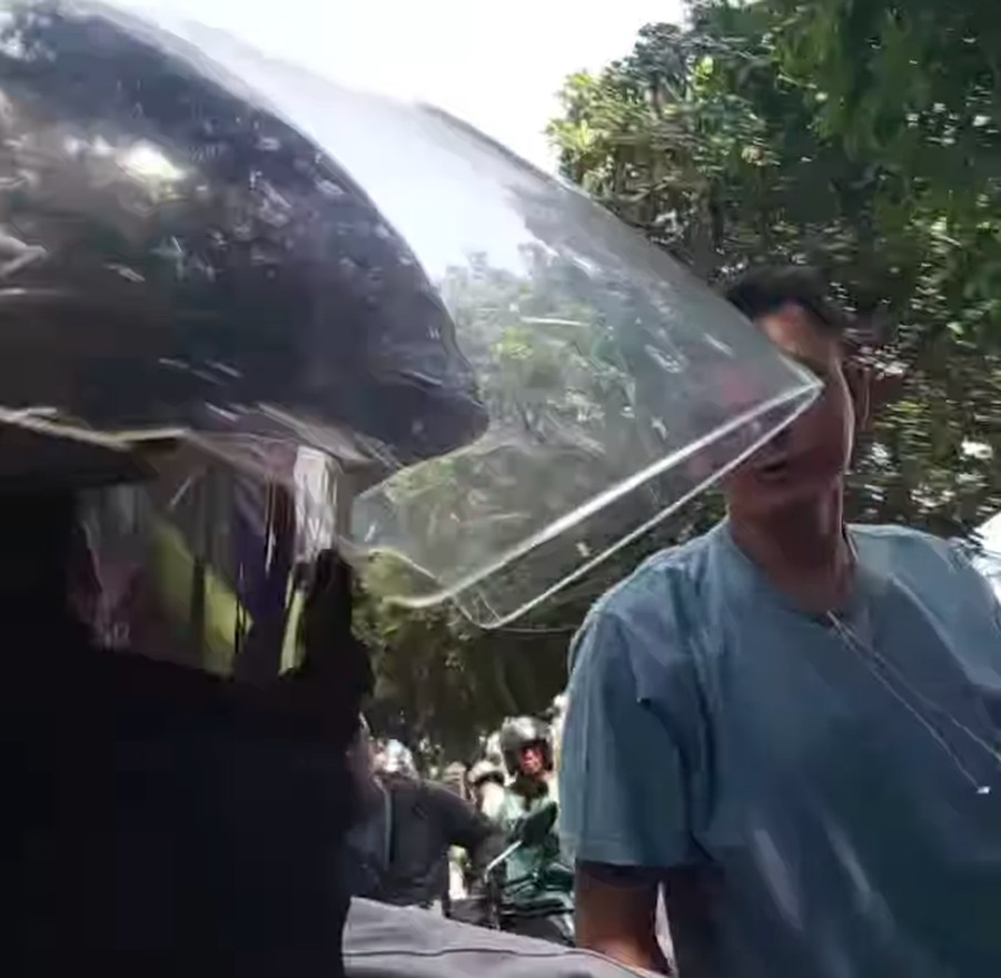 Polisi Kantongi Identitas 'Bang Jago' Bawa Ninja Pukul Pemotor di Jaksel