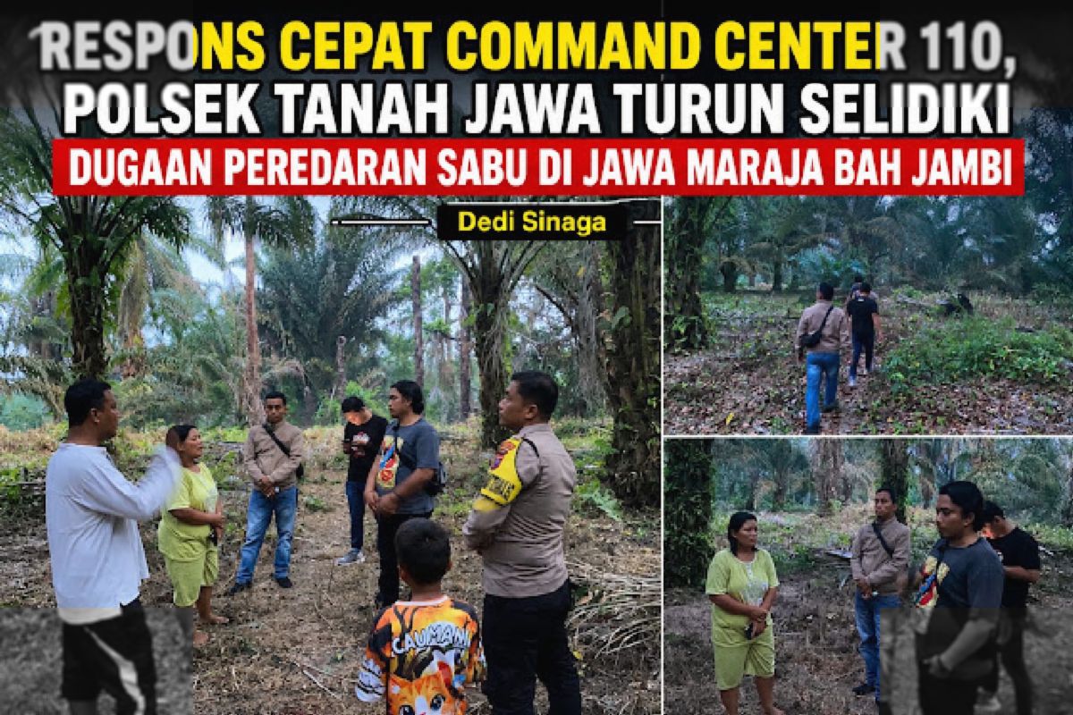 Polsek Tanah Jawa Selidiki Dugaan Peredaran Sabu di Jawa Maraja Bah Jambi