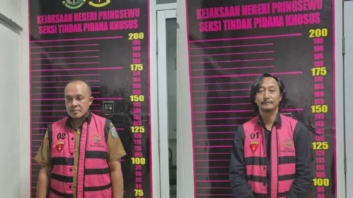 Kejari Pringsewu Tetapkan Dua Tersangka Korupsi Pendataan PBB Rp1,1 Miliar