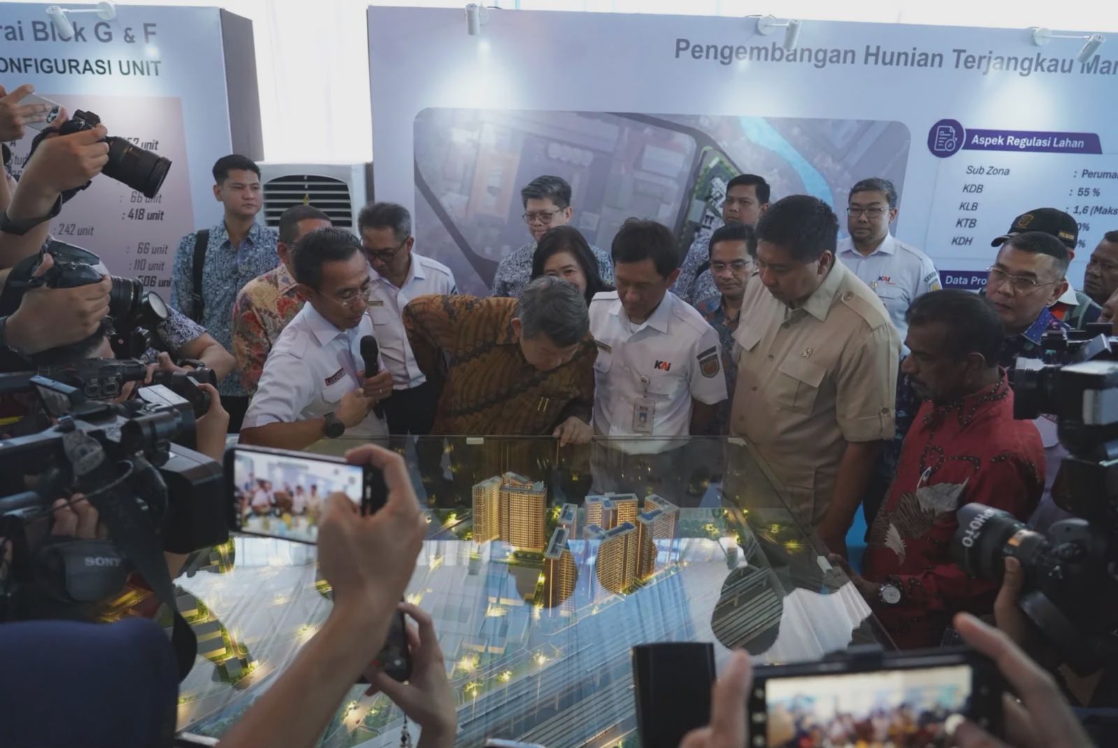 KAI Mulai Bangun 3.784 Unit Hunian Terpadu di Stasiun Manggarai