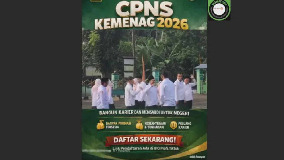 Beredar Link Pendaftaran CPNS Kemenag dan Pemutihan Pajak, Cek Faktanya