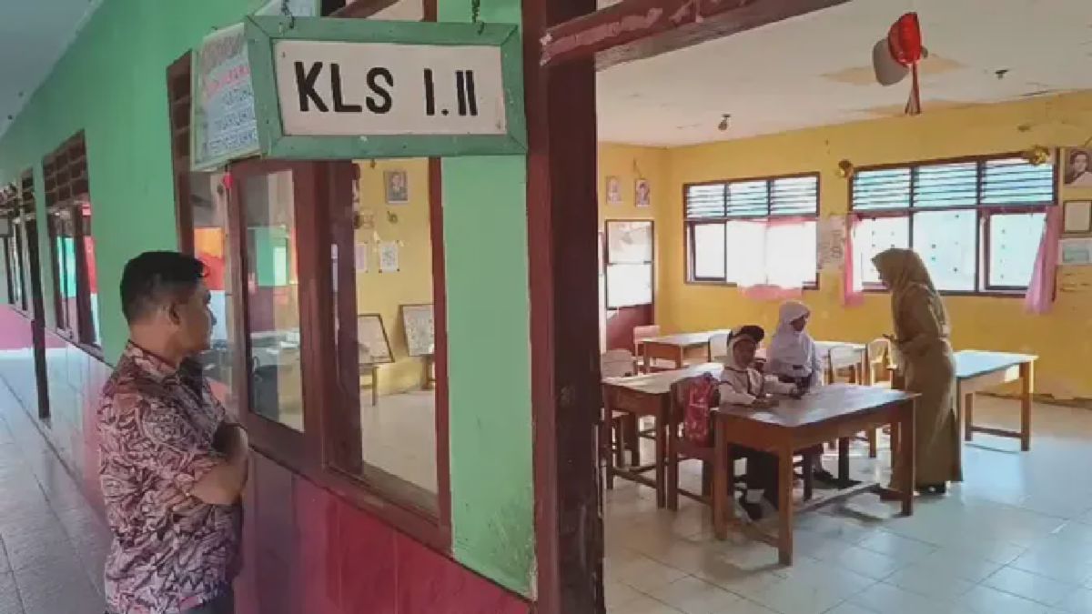SDN 1 Gedung Meneng Hanya Terima Dua Murid Baru