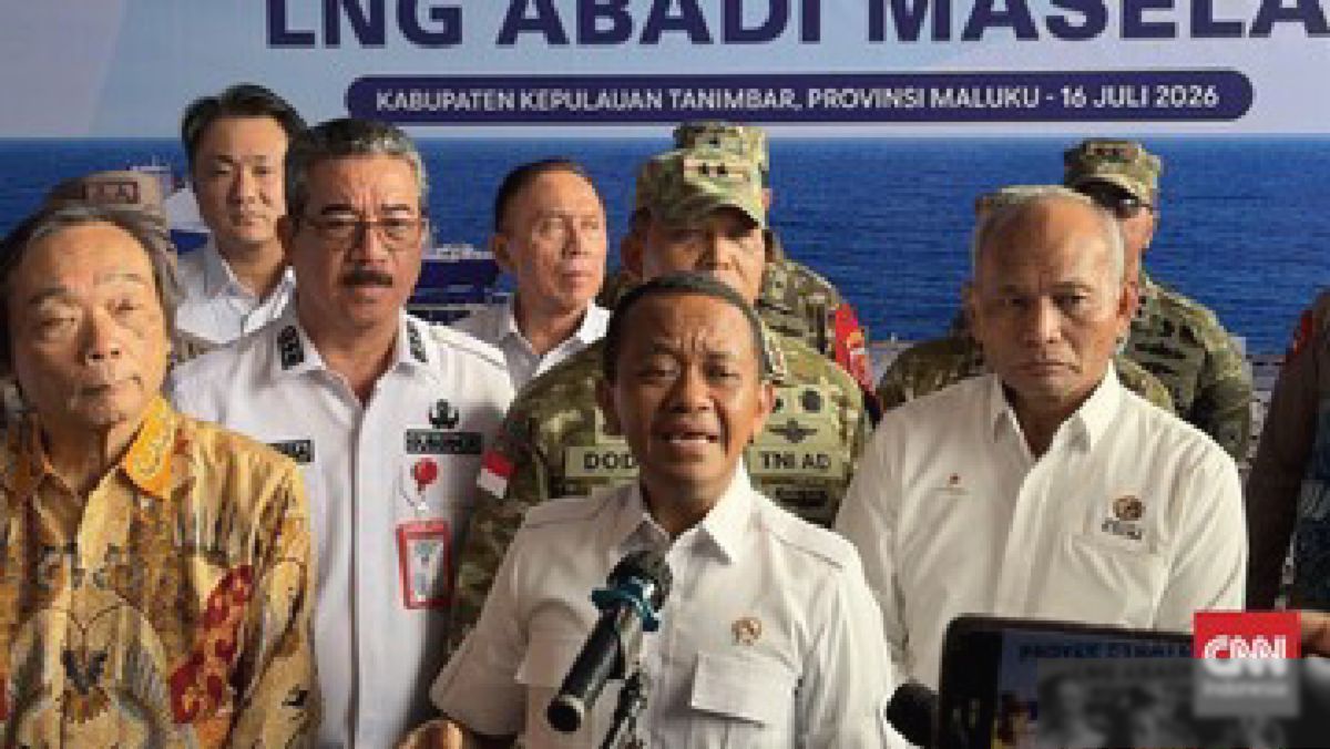 Bahlil Tetapkan 60 Persen Gas Blok Masela untuk Kebutuhan Dalam Negeri