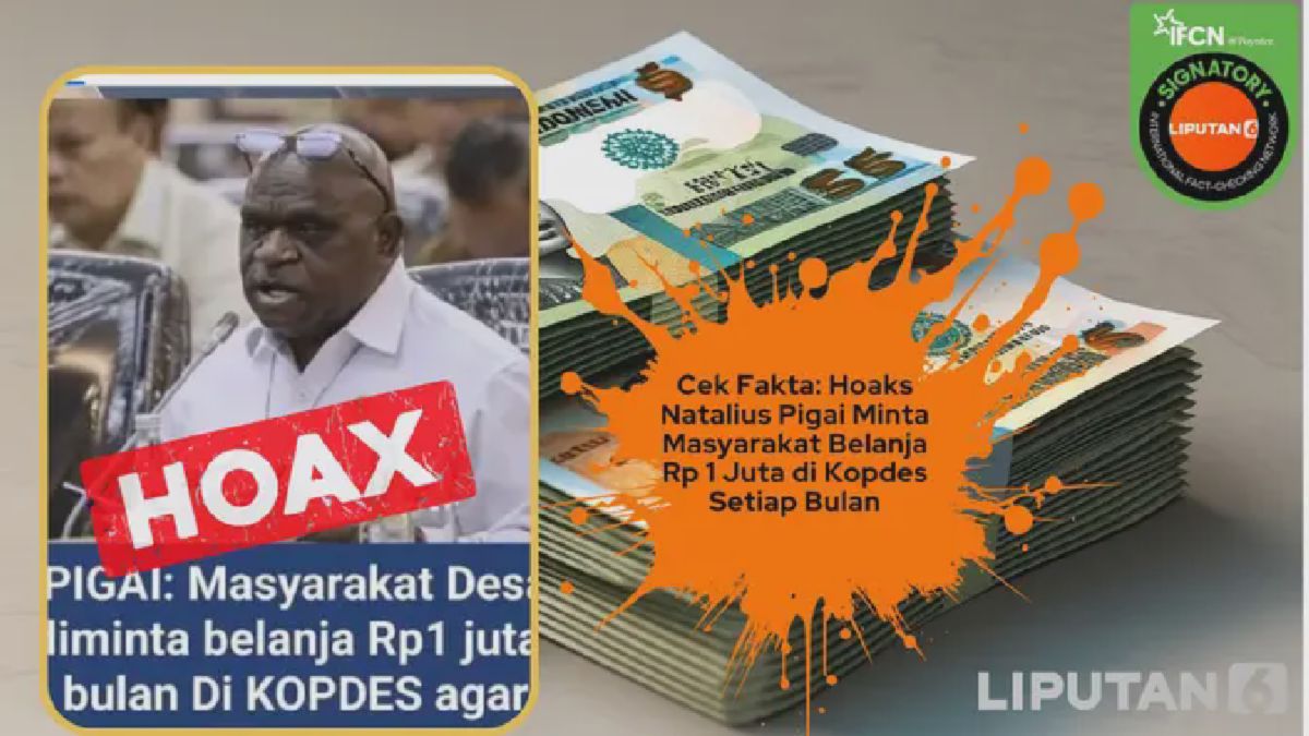 Dua Klaim Hoaks: Belanja Kopdes dan Perampasan Aset Dibantah