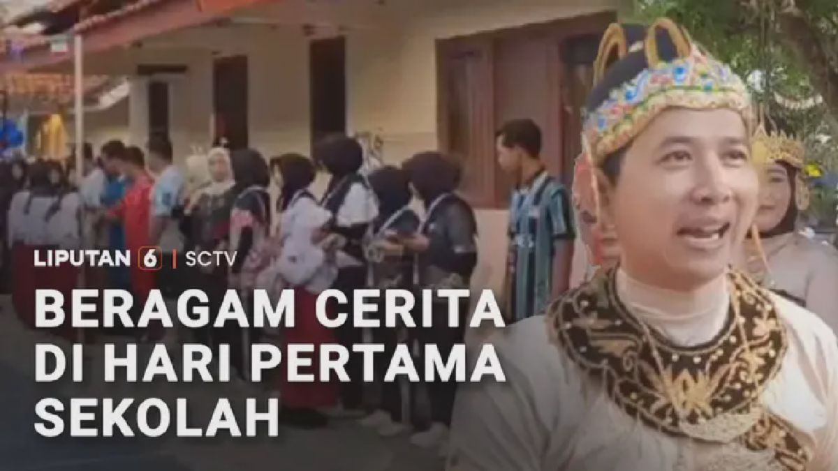 Hari Pertama Sekolah Penuh Kejutan Kostum dan Sepak Bola