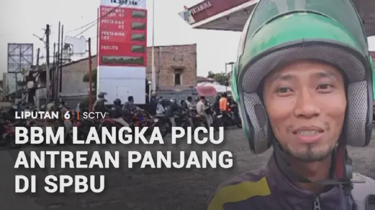 Kelangkaan BBM di Medan Picu Antrean Panjang di SPBU