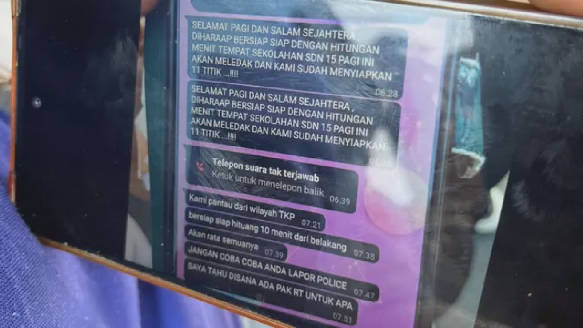 Ancaman Bom via WhatsApp Gegerkan MPLS SDN Srengseng Sawah