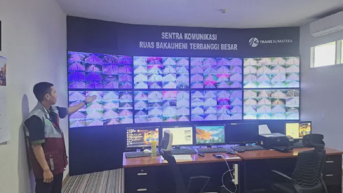 Tol Bakauheni-Terbanggi Besar Jaga Keamanan 24 Jam dengan 289 CCTV
