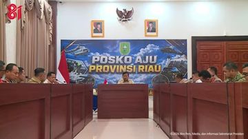 Rapat dengan Presiden, Tito Dorong Pencegahan Karhutla Riau Diperkuat